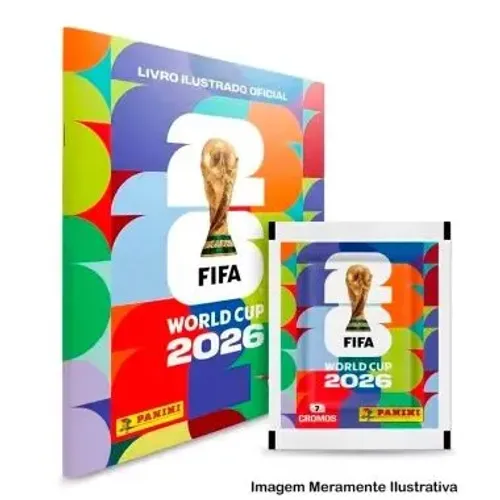 Álbum Copa do Mundo 2026 + Figurinhas