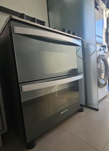 Fogão Brastemp 5 Bocas Duplo Forno Inox 220v , UM NOVO CUSTA 3.300,00