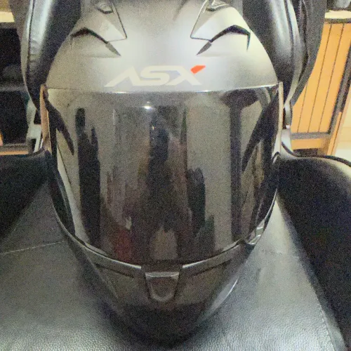 Capacete Asx Preto Fosco Tamanho 64