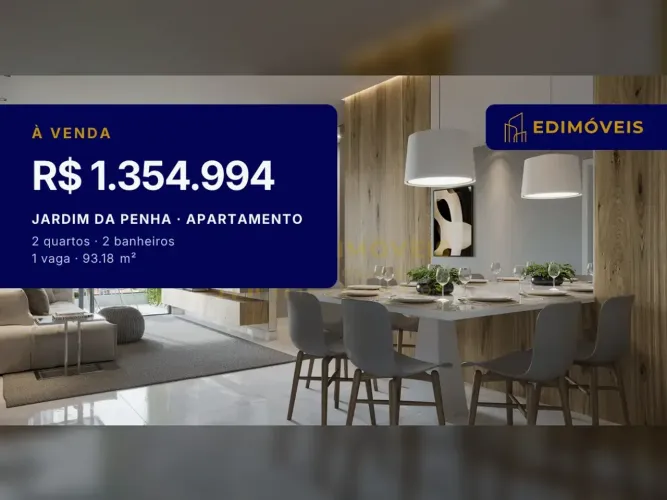 Seu novo lar: Apartamento 2 suítes no Jardim da Penha, venha conhecer!