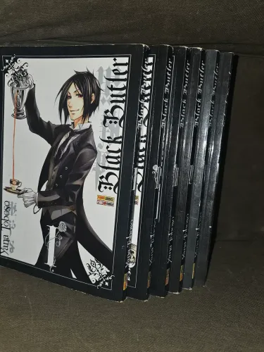 Mangá black butler (kuroshitsuji) 1 ao 6
