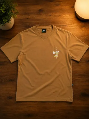 Camiseta Nike x Travis Scott Cactus Jack x PlayStation - Marrom (Original)