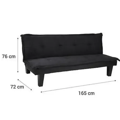 Sofá Cama Independente Homy Preto