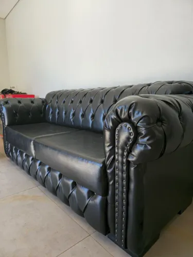 Sofa de couro