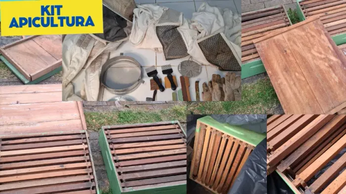 kit Apicultura com colmeias e acessòrios