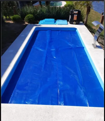 Capa Térmica Bolha para Piscina 3x6 (6x3) Retangular - Proteção UV e Retenção Térmica