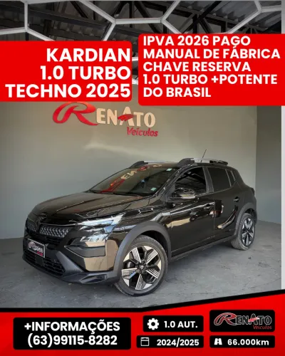 Renault Kardian Techno Flex 1.0 TB 12V 5P Aut. 2025