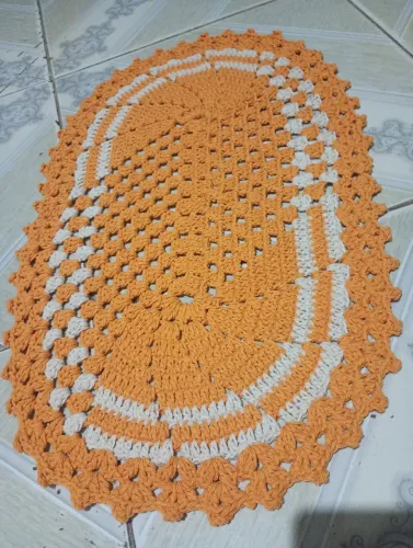 Tapetes de crochê 