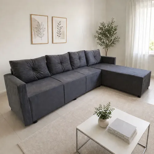 SOFÁ 4 LUGARES, Chaise GIGANTE!! Novos, preço IMPERDÍVEL!!