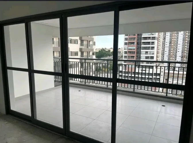 Porta Balcão cinza 04 Folhas 3,65 x 2,15