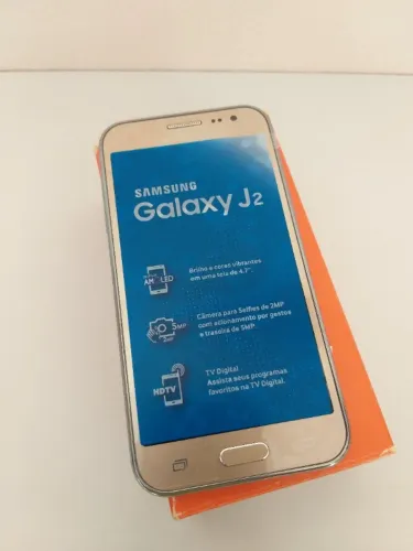 Samsung Galaxy J2 8 Gb Dourado 1 Gb Ram Excelente estado