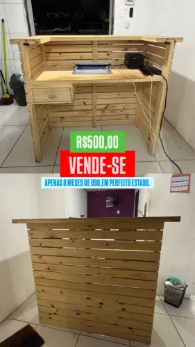BALCÃO DE PALETE