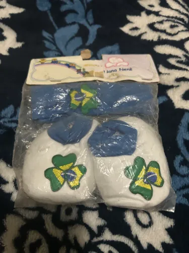 Sapatinho com tiara pra Copa