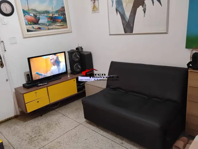 Sala Living dividida para 1 dormitório Biquinha Sv!