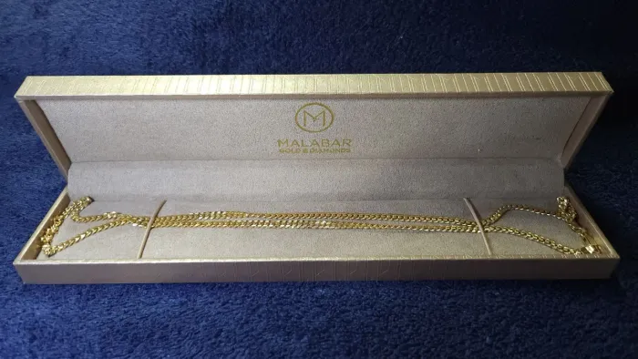 Corrente Ouro 18k Malabar Gold Dubai - 15,43g (Exclusiva + Nota Fiscal)