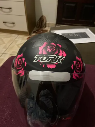 Capacete Feminino Novo