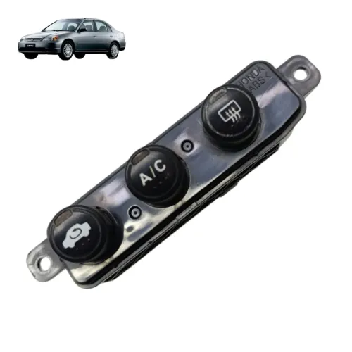 Botão Ar Condicionado Honda Civic G7 2001 2002 2003 2004 05 Preto