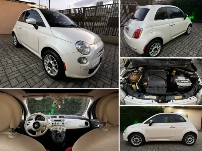 Fiat 500 Cult 1.4 Flex 8V EVO Mec. 2012