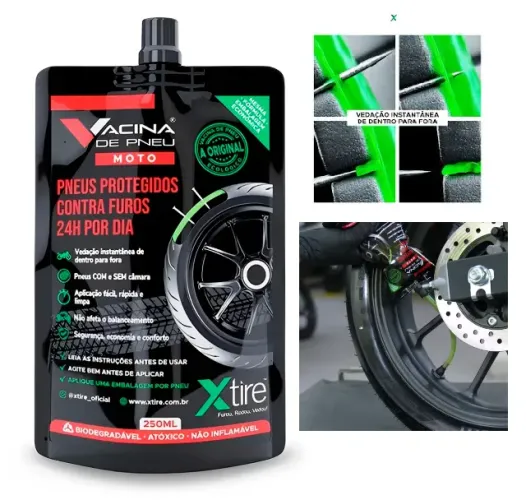VACINA DE PNEU ANTIFURO XTIRE 