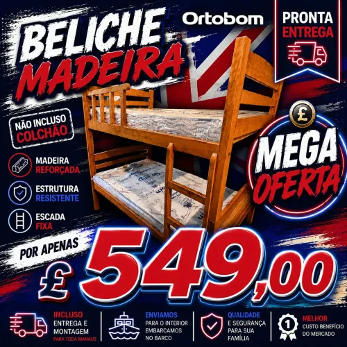 Beliche Madeira R$ 549,00