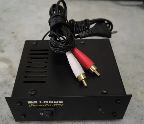 PRE AMPLICADOR P/TOCA DISCOS ( MARCA LOGOS )