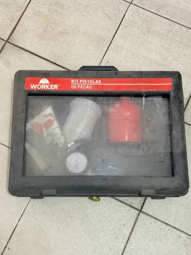 Kit maleta de pintura Wolker 5 peças