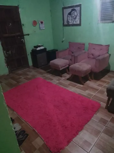 2 poltrona rosa é 2 pufes rosa 2 poltrona cinza é 2 pufes cinzas