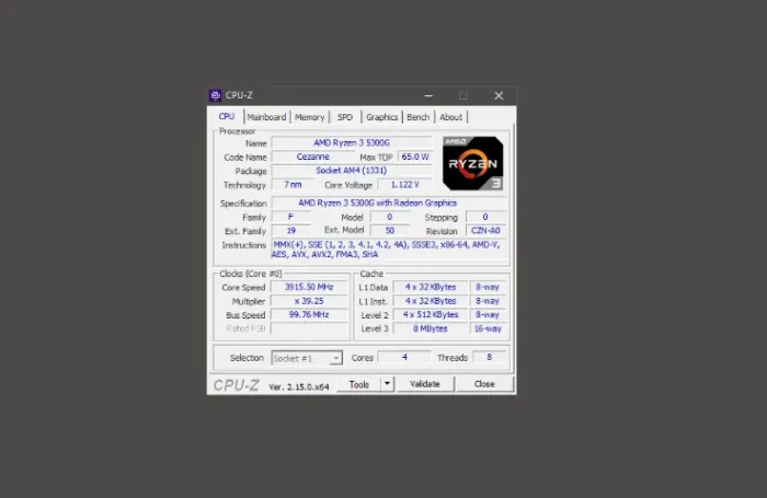 VENDO OU TROCO RYZEN 3 5300g por RYZEN 5 5500