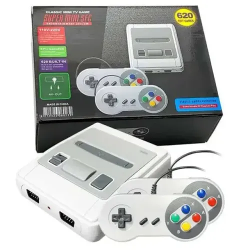 Video Game Retrô 620 Jogos 8 Bits (Novo na Caixa)