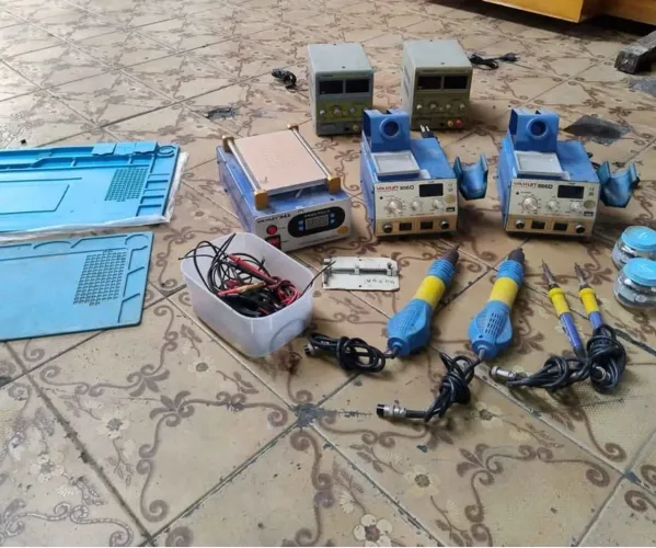 Bancada concerto celular