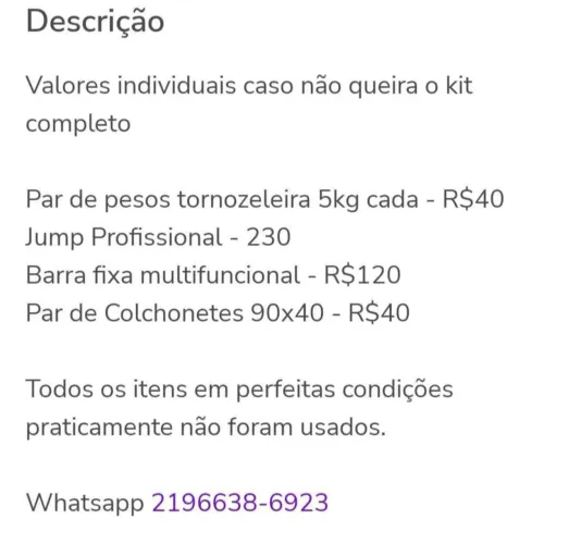 Kit De Exercícios 