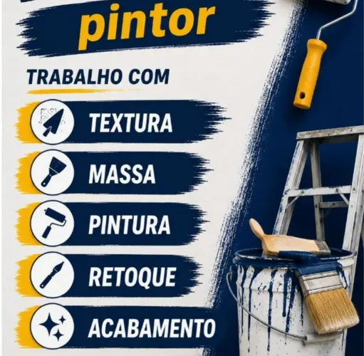 Pintor pintura textura gráfiado cimento queimado 