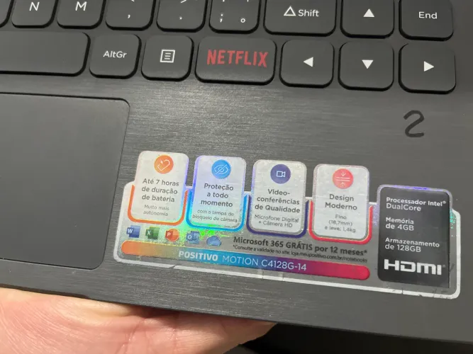 Vendo notebook