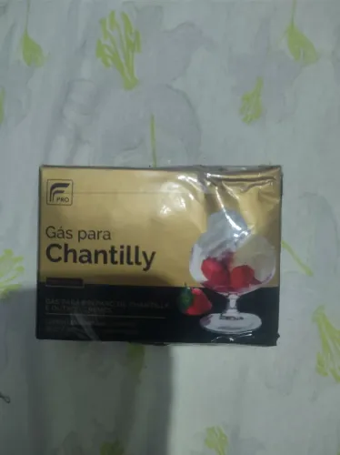 Gás para chantilly 