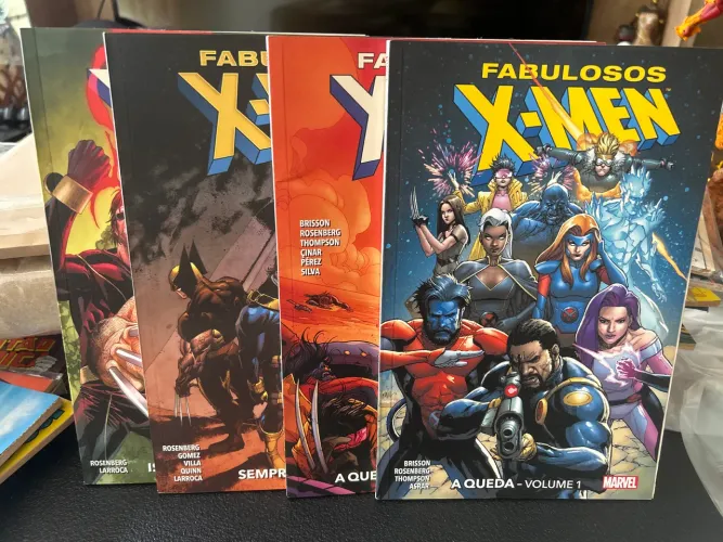 FABULOSOS X-MEN - 1 ao 4 - NOVOS