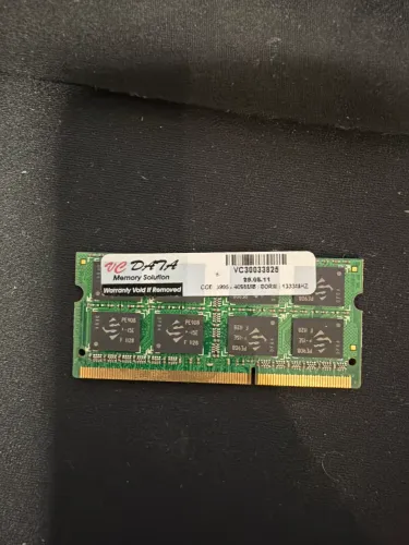 Memória notebook DDR3 1333 4gb