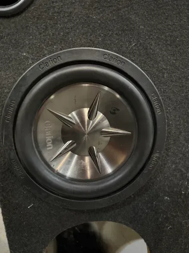Subwoofer clarion 10 polegadas + modulo