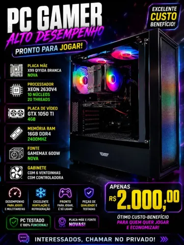 Pc gamer Xeon