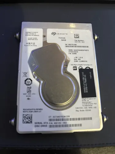 Hd seagate 500gb 