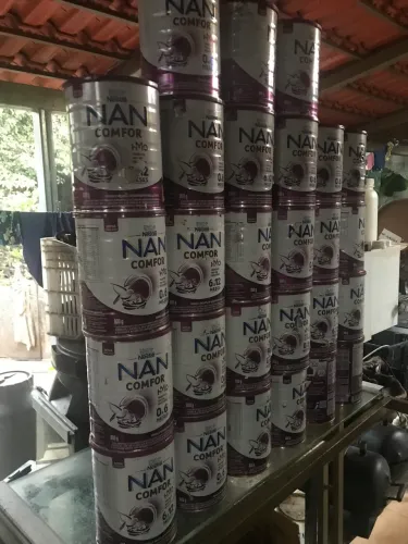 Latas vazias para decoração nan 800 gramas 