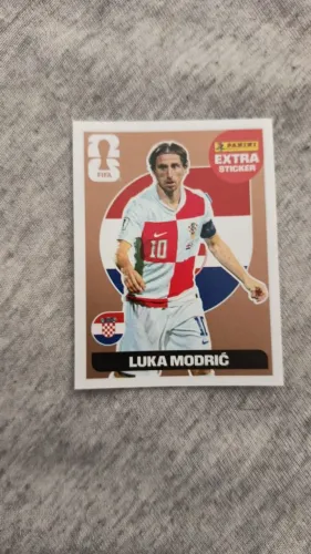 Figurinha Extra Sticker Luka Modri Bronze - Copa do Mundo FIFA 2026 Panini