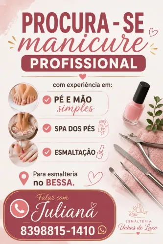 Vaga de Manicure