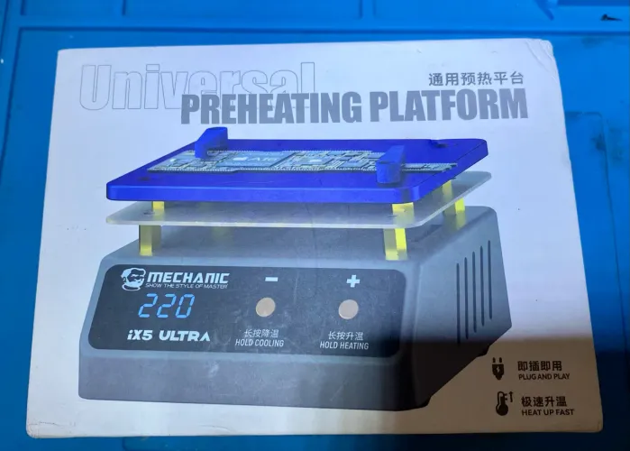 Preheating plataforma - Mechanic