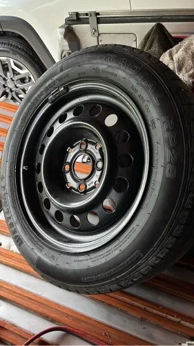 Pneu + Aro 14? 4x100 Brinde Calotinhas GM