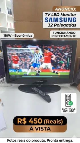 Tv led monitor Samsung 32 polegadas 