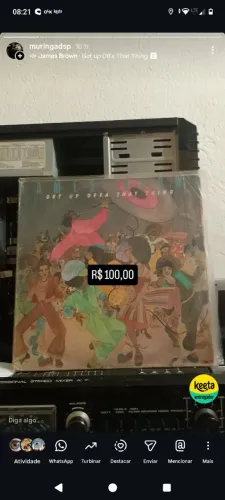 2 vinil jamea Brown