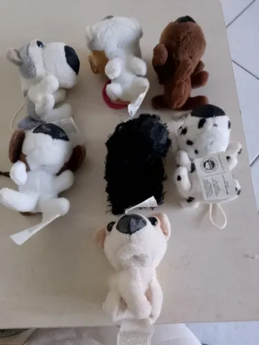 Bonecos pelucia artitcs the dog mac donalds.