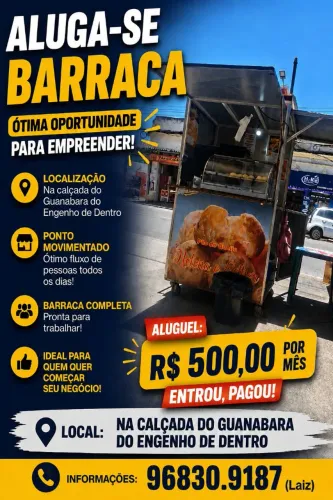 Vendo Barraca