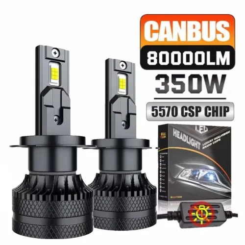 Farol LED H11.CSP Chips 180W 6.000KA 80.000LM