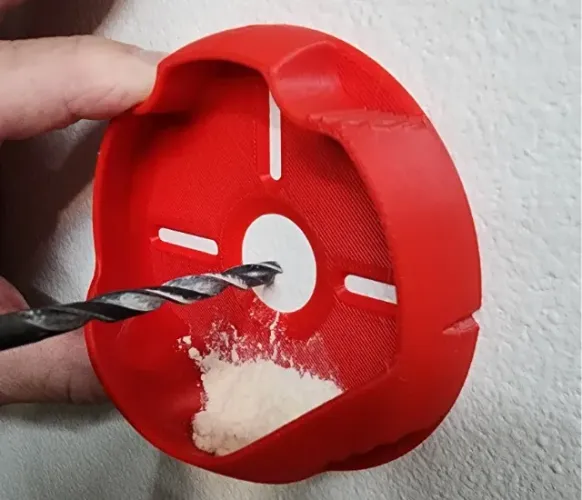Suporte sem sujeira para furadeiras em geral.
